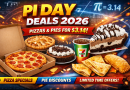 Pi Day Deals 2026: Best Pizza and Pie Discounts on March 14