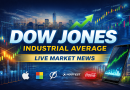 Dow Jones Industrial Average Surges Amid Global Tensions Relief — Live Market News (2026)