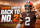 Cleveland Browns QB Shedeur Sanders Returns to His Signature No. 2