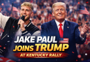 Internet Star Jake Paul Joins Donald Trump in Kentucky, Rally Moment Goes Viral