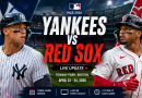 New York Yankees vs Boston Red Sox Live Score & Match Updates Today