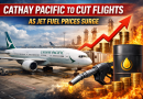 Jet Fuel Crisis Forces Cathay Pacific to Reduce Flights Through June 2026