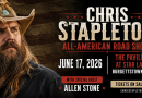 Chris Stapleton Set to Rock Burgettstown With Massive “All-American Road Show” Concert in 2026