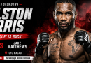 Carlston Harris News Today: Big Bout Against Jake Matthews at UFC Macau